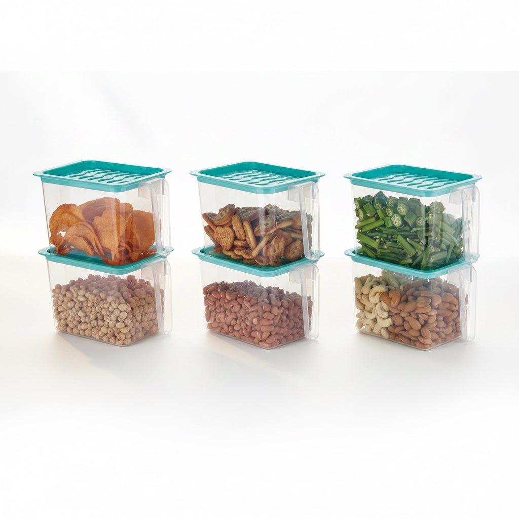Unbreakable kitchen storage Basket (Pack of 6)